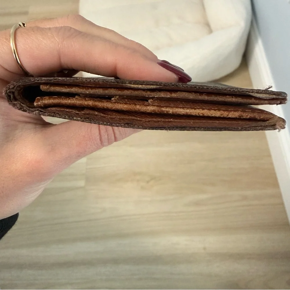 Louis Vuitton Brown Monogram Bi-Fold Wallet
